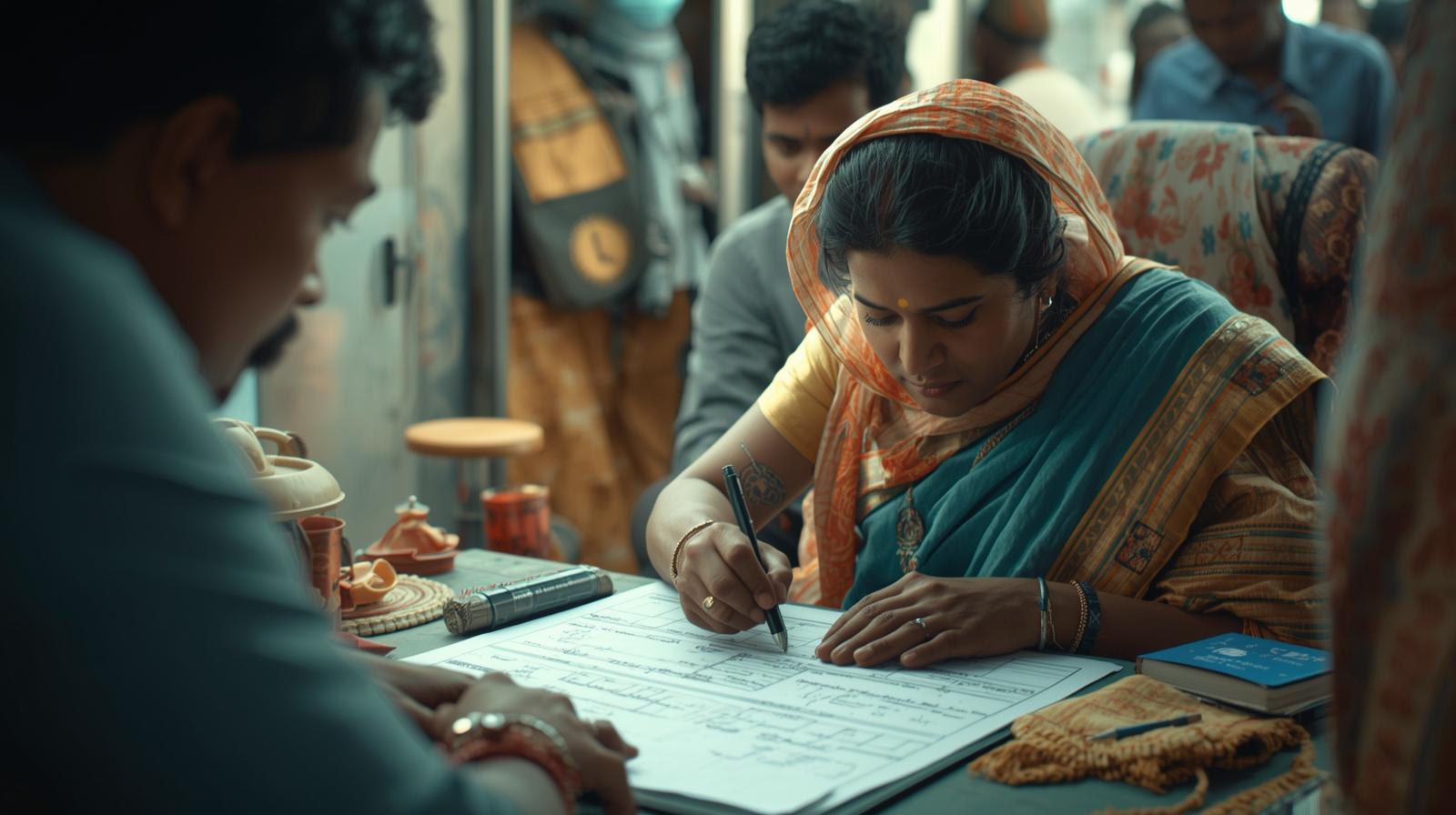 how to fill train reservation form in tamil 