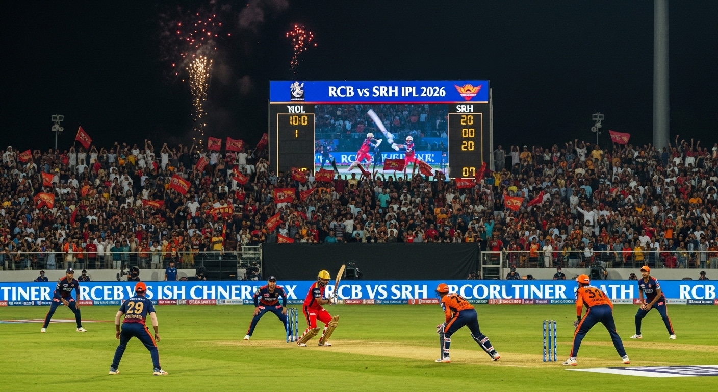 RCB vs SRH IPL 2026